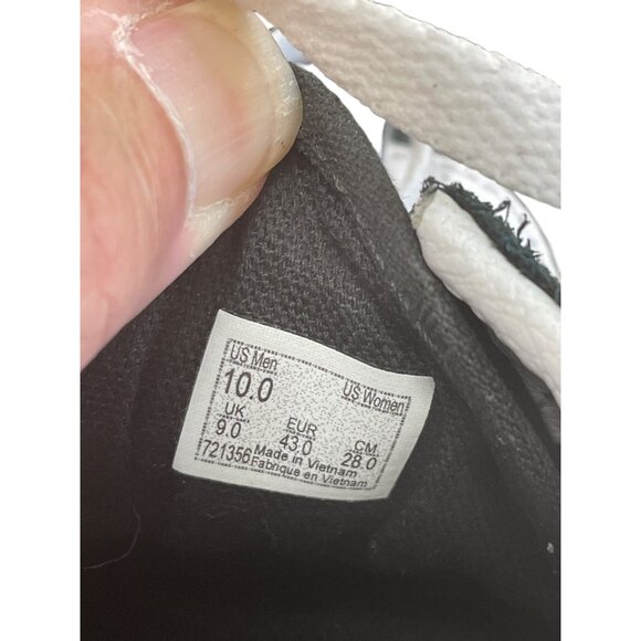 Vans Old Skool Mens Black Floral leather Low Sneakers Size 10 SKU 8394 - Picture 10 of 12